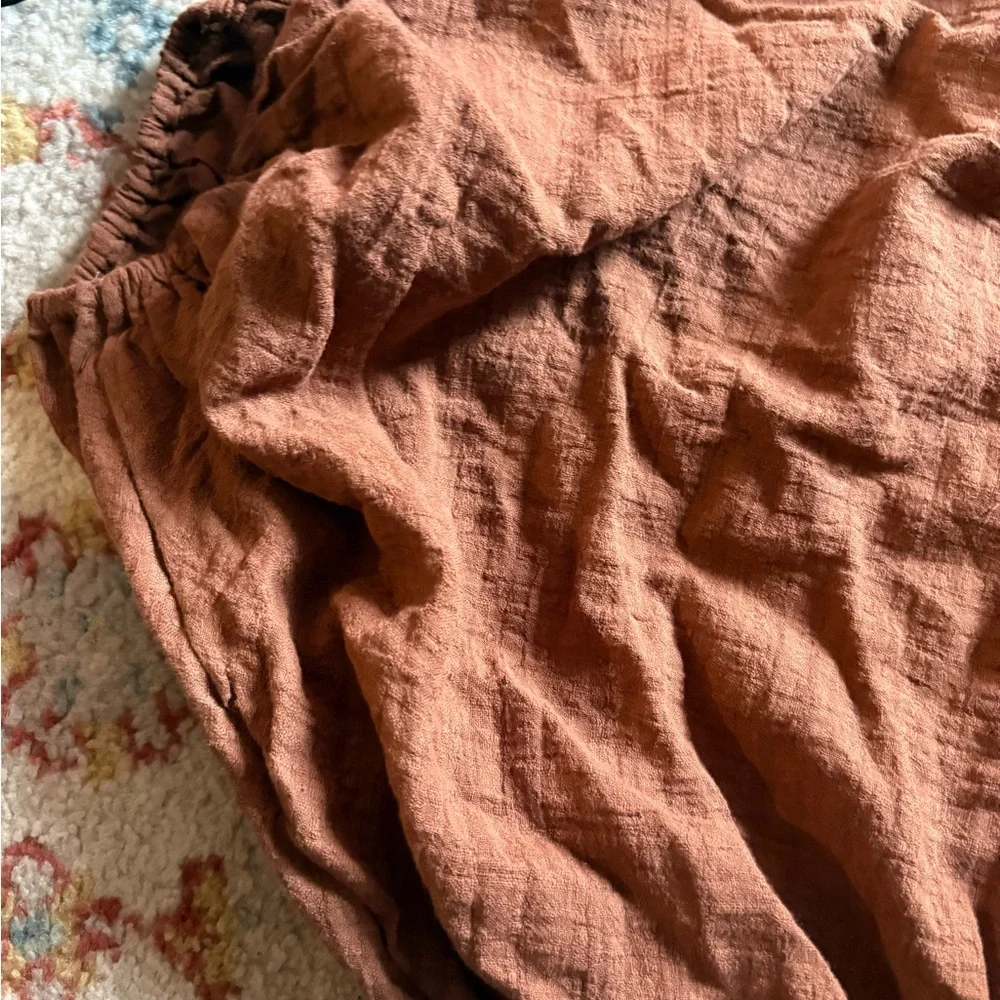 Aerie Rust Colored Swimsuit Coverup - Picture 3 of 4